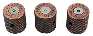 Guyker Gitarrenknöpfe mit 6 mm Durchmesser, Schafttöpfe – Bullet Case Style Ton und Lautstärkeregler Potentiometer Knopf Ersatz für Präzisions-E-Gitarre oder Bass (3 Stück, Bronze)
