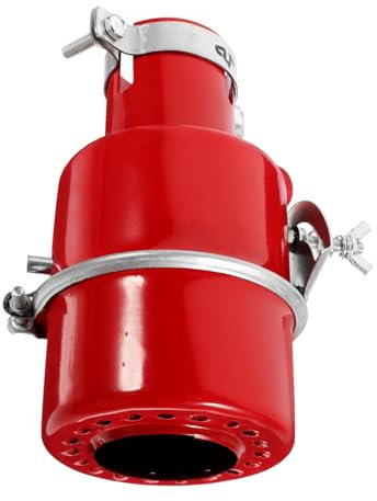 OSALADI Supresor De Ignífugo para Tubo De Escape para Coches Motos y Motos De Calle