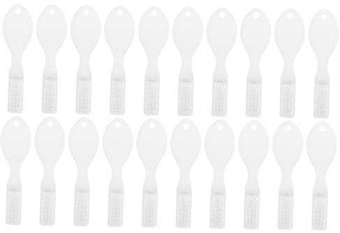 Kleiner Zahnbürsten 20 Stück Kunststoff Nylon Tragbare Zahnbürsten | Kleiner Zahnbürstchen Extra Weiche Zahnbürste, Ergonomischer Griff, Leicht zu Desinfizieren