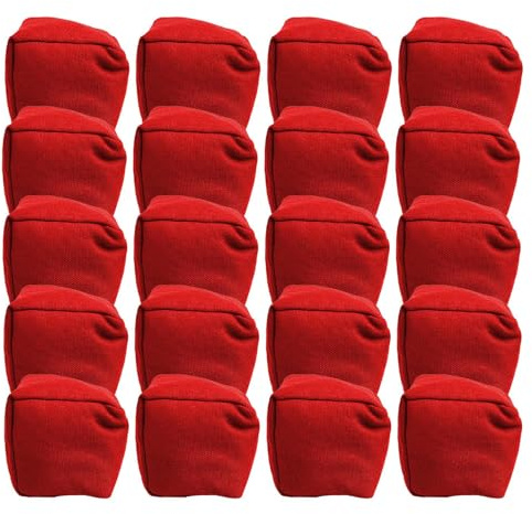 Bunte Bean Bags, Cornhole Säckchen, Cornhole Bean Bags, 20 Stück 7 X 7cm Sitzsäcke Werfen Bunte Sandsäckchen Wurfsäckchen, Für Kinder Für Zuhause, Schule, Karneval