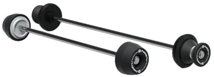 Sturzpads Rahmenschutz Fallschutz Für Yamaha FZ-07 MT-07 2013-2024 / XSR700 2016-2024 MT07 Motorrad Vorne Hinterrad Achse Gabel Crash Slider(Front-Rear)