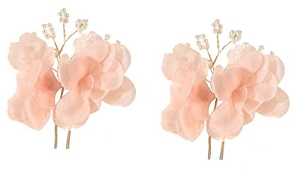 FRCOLOR 2pezzi Forcina Per u Shaped Con e Ragazze Accessorio Per Acconciature e Cerimonie e Colori