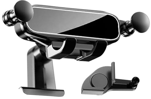 Support de téléphone pour écran de voiture - Berceau de montage de tableau de bord réglable, montage de téléphone de voiture avec rotation à 360 ° | Accessoire automobile anti-glissement