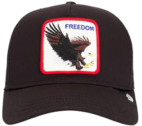 Goorin Bros. Trucker Cap Freedom Eagle Void Black Schwarz, Size:OneSize