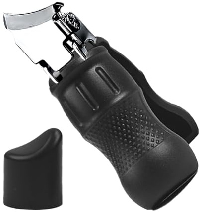 Schräger Nagelknipser – breite Backenöffnung, schräge Nagelknipser – Edelstahlschneider, strapazierfähig, präzise, ergonomisch, für Männer, Senioren, Frauen, Salon, Zuhause, Pediküre
