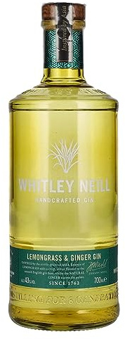 Whitley Neill Lemongrass & Ginger Gin (1 x 0.7 l)