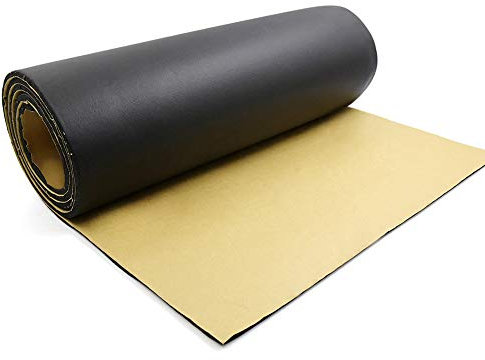 X AUTOHAUX 3mm Dämmschaummatte Auto Schallschutzmatte Schalldämmung Isolierung Schallschutz Baumwolle 400cm*50cm