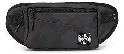 WEST COAST CHOPPERS Hüfttasche (Black Camo,One Size)