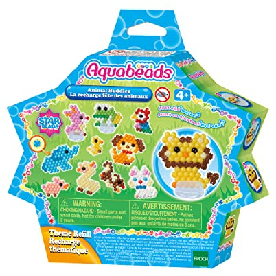 Aquabeads 31915 Tierfreunde Themen Set - Themen Nachfüllset Multi Color | [2101050]