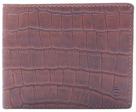 Esquire Croco Geldbörse RFID Schutz Leder 12 cm