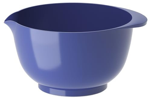 Rosti Margrethe Rührschüssel 3 Liter, Bruchsichere Schüssel, Backschüssel, Hefeteigschüssel mit gutem Griff, Teigschüssel aus Recycelbarem Kunststoff, Electric Blue (Blau)
