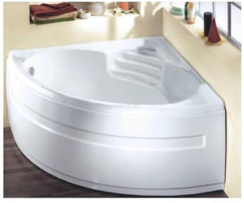 Vasca da bagno angolare 135x135x60 cm