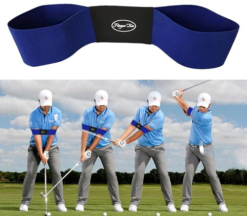 VINSPIRE Golf Swing Trainer Arm Band, Sport Golf Swing Trainer Aid Grip Secret Arm Band, Golf Training Aid for Posture and Alignment Correction, Men, Women & Kids