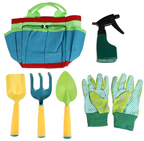 CIYODO Mini Gartenwerkzeug-Set Für Kinder Bonsai-schaufeln Aus Eisen Mit Kunststoffgriff Zum Pflanzen Und Bodenbearbeitung Vielseitig Und Langlebig