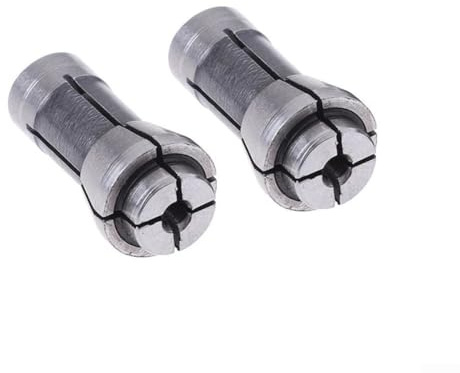 Juego de mandriles de repuesto, 2 pinzas de sujeción compatibles con todos los modelos de amoladora (3 mm)