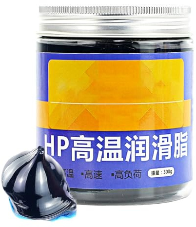 Lubricante de mantequilla resistente a altas temperaturas, grasa industrial para rodamientos para maquinaria, 300 g, protección contra la abrasión y la corrosión, ideal para martillo eléctrico