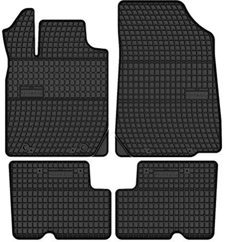 Prismat Gummimatten Gummi Fußmatten Satz für Dacia Duster 1 (2010-2018) - Passgenau