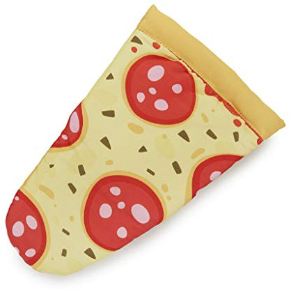 Balvi Kitchen Oven Gloves Pepperoni Pizza Portionwise Oven mitt heat resistant 250 Polyester/silicone