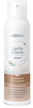 Sanfte Bräune Aerosol Spray I ultraleichter Sprühnebel I für eine natürliche, streifenfreie Sommerbräune I praktische 360°-Überkopf-Anwendung