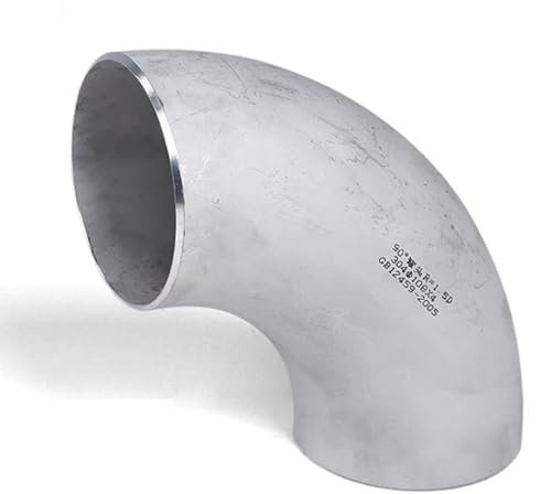 RAMBEX 1 STÜCK 304 Edelstahl Schweißbogen 90 ° Rechtwinklig Industriequalität Gepresst Beizen Nahtlose Stanz-Rohrbogenverschraubung(20-3mm Seamless)