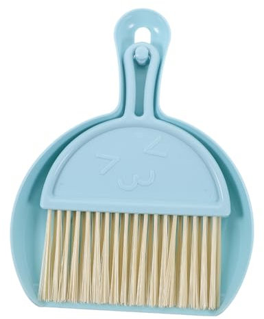 Plumero,Plumero 1 juego de escoba for limpiar, recogedor pequeño, kit de escoba de escritorio, escoba de limpieza de escritorio, escoba pequeña y recogedor, cepillo limpiador de escritorio, cepillo pe