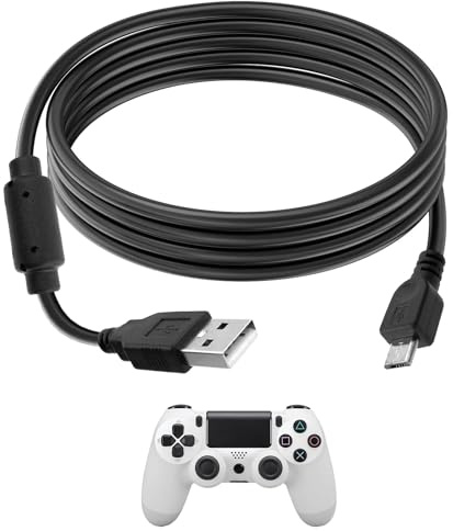 300CM Câbles Micro USB Manette pour PS4 Xbox One Appareils Chargeur | Câble de Charge pour Xbox Manette Samsung et Transfert de Données Rapide