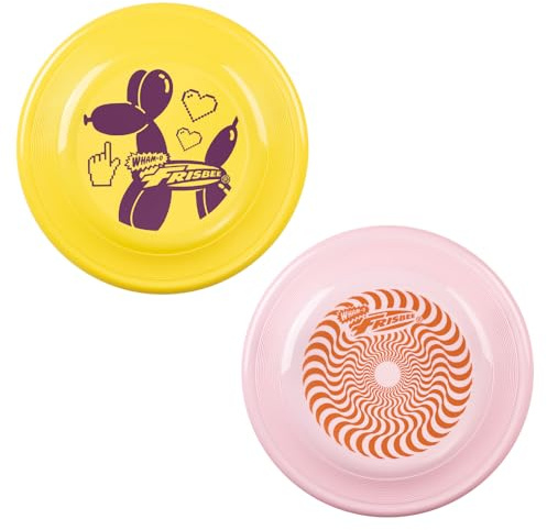Wham-O Frisbee Fastback Flugscheibe, 23.75 cm Hundefreundliches leichtes Spielzeug für Kinder Jungen Mädchen ab 5 Jahren und professionelle Spieler Outdoor Strand Park Garten Spiel - 100g