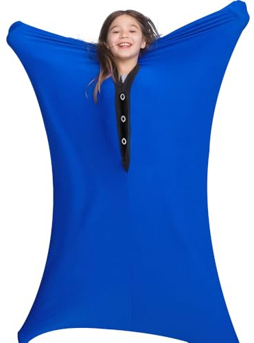 SGZIOO Körpersocke, sensorische Kindersocke, 119,4 x 68,6 cm, dehnbare sensorische Körpersocke, Körpersocke für Kinder mit Autismus und Angst, um Stress abzubauen, beruhigend, entspannend (Höhe 114,3