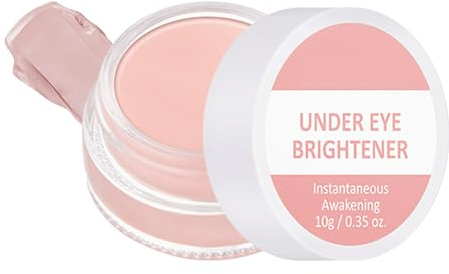 Under Eye Brightener And Concealer - Pink Concealer For Dark Circles And Spot - Instant Eye Anti Aging Concealers Eraser - 2 In 1 Korean Nourishing & Color Corrector Makeup