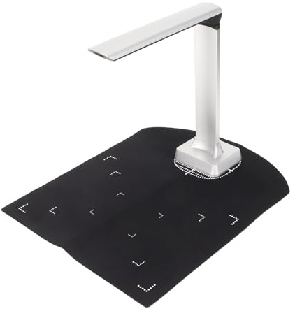 Tragbarer USB-Dokumentenkamera-Scanner for Zuhause, Klassenzimmer, 3840 x 2880 Auflösung, OCR-Technologie, Unterstützung mehrerer Sprachen,Effizienz Steigern