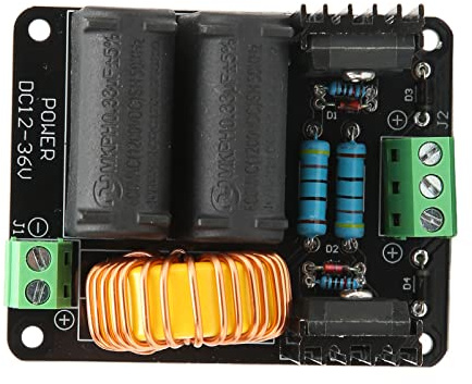 KIMISS Modulo Trasformatore Flyback ZVS - Alimentazione Wireless Ad Alta Tensione per Applicazioni Fai -da te con Bobina, Ideale per i Progetti di Riscaldamento