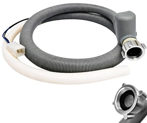 Aquastop - Manguera para lavavajillas, 1,85 m, universal, para lavadora, lavavajillas