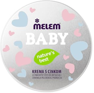 Melem Baby Cream Schutzcreme mit Zinkoxid gegen Rötungen & Reizungen