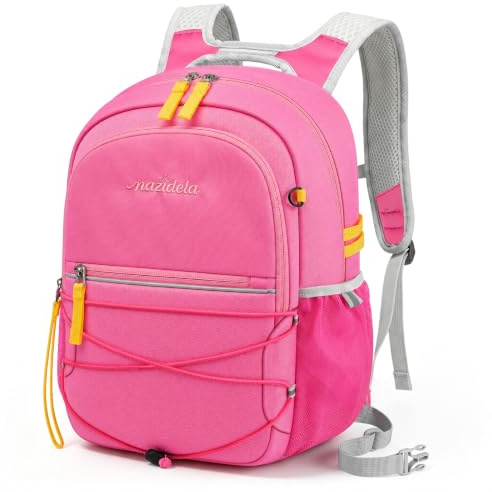 Mazidela Kinderrucksack Kindergartenrucksack für Jungen Mädchen 3-8 Jahre, mit Brustgurt, wasserdicht ergonomisch, Wanderrucksack für Kindergarten Wandern Outdoor, Kindertasche