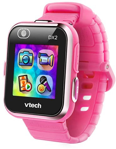 VTech Kidizoom DX2 Smart Watch with Dual Camera, for Children pink