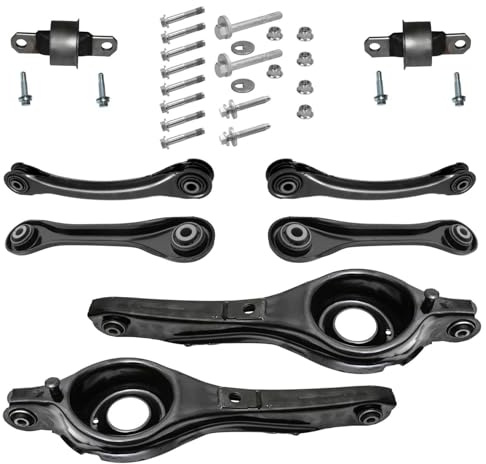 Querlenker Satz Schraube 2x Lenkerlager Hinterachse für Focus I Turnier Kombi DNW für Focus II Turnier Kombi DA für Focus C-Max