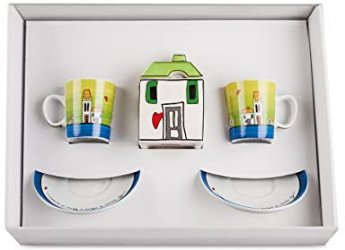 Egan Set caffè, Blu, Unica