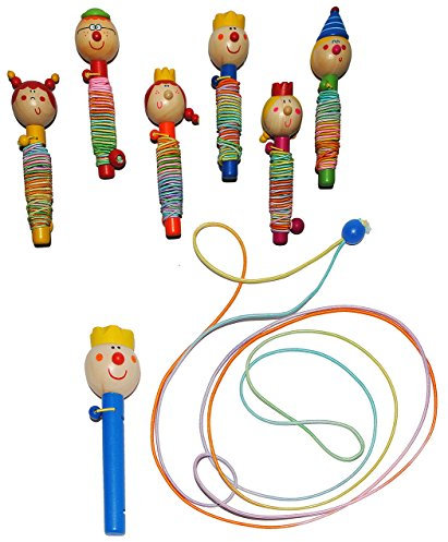 alles-meine.de GmbH 3 Stück: Gummitwist - für Jungen - Hüpfspiel/Hüpfgummi - Gummitwister & Gummihüpfen/Kinderspiel - Bewegungsspiel Geschicklichkeit - Sportspiel - Innen & D..