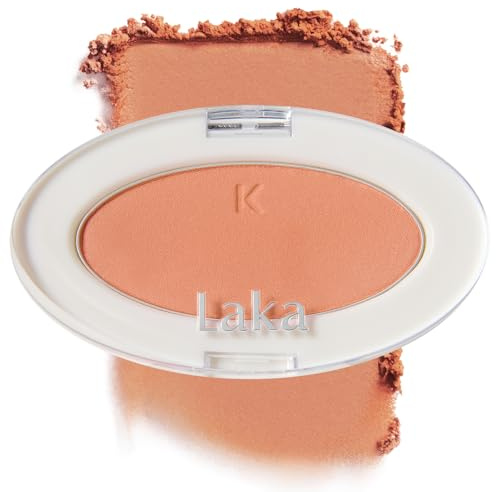 LAKA Love Silk Blush, Puderrouge, strahlend, seidig, aufbaubar, langanhaltend, Vegan, K-Beauty​ (704 Nunnu)
