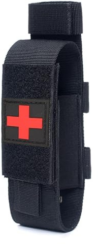 GUOYOU Tourniquet Halter Taktische Molle Beutel Medizinische Tasche Notfallausrüstung Gürteltasche Pouch Tragbarer Militärische Tasche Medizinische Taktische Militär Erste Hilfe Ausrüstungskoffer