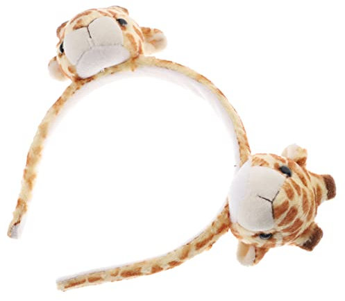 Abaodam Kopfschmuck 3St tierisches Stirnband süße Accessoires Gastgeschenke für Dschungelpartys Tiara kuscheltier Tier-Cosplay-Requisite Tierhaarreifen Panda Requisiten Zubehör Kind