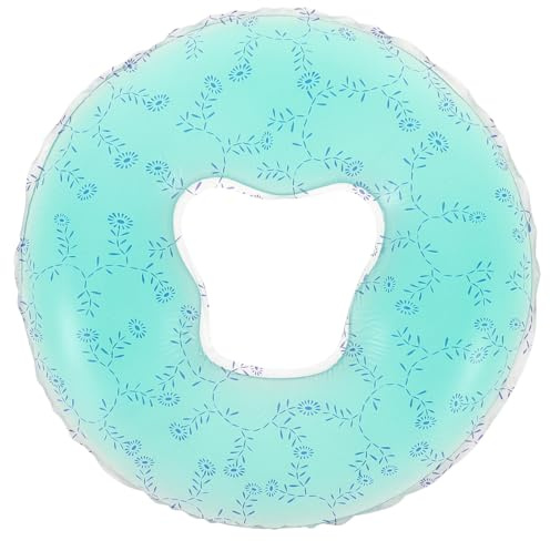 TOVINANNA Silicone Face Pillow Massage Face Pillow for Massage Bed Down with Bed Hole Headrest for Salon Spa Use Soft Cushion Support 10.43 in