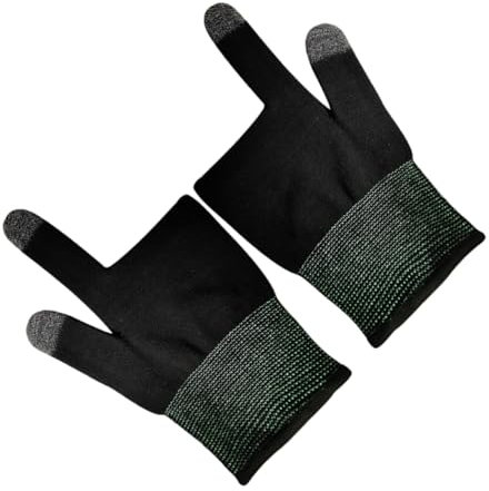 VICASKY Gaming Fingerhandschuhe Aus Atmungsaktivem Leichtem Material Fingerlos Mit Rutschfestem Griff Für Mobiles Spielen Und Präzise Steuerung Im Winter