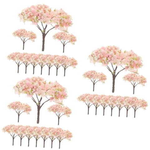 HAPINARY 30 Pezzi Mini Sakura Tree Miniature Cherry Blossom Decorazioni Floreali Ciliegio Finto Rami Per Decorazione Fiori Decorativi Fiori Di Ciliegio Finti Prop