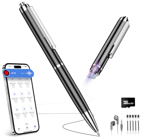 72GB Digital Voice Recorder with USB Type-C Plug, Portable OTG File Transfer Recording Device, Voice Active Recorder with One-Touch Start, Portable Audio Recorder for Meeting, Class, Work, Interviews