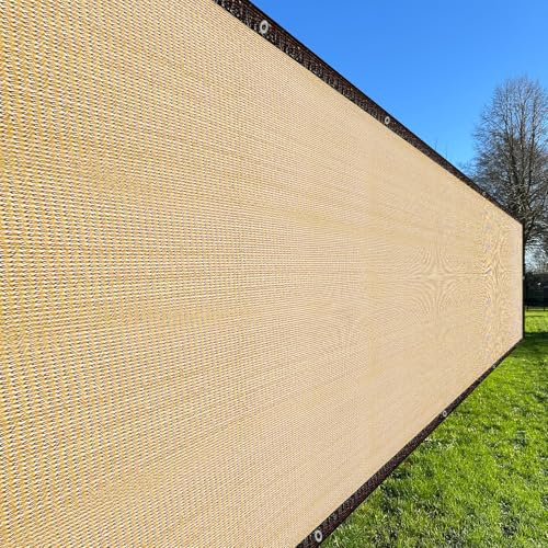 QUARKZMAN Pantalla De Privacidad para Cerca 2m X 5m (10 Pies Cuadrados) Cubierta De Malla De Sombra Malla para Cerca Cubierta De Red De Sombra para Balcón Terraza Exterior Porche