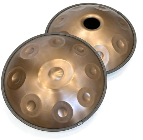 22 Inch Handpan Drum, 17 Notes Hand Pan Drum, 440hz In D Minor