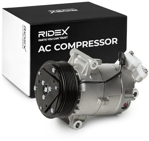 RIDEX A/C Kompressor für Klimaanlage Klimakompressor Kältemittel: R134a PAG 46 mit 115mm Riemenscheibe 7-Rillen Kompatibel mit RENAULT Master 3 Kasten FV 93457456 926001DA0R 2763000Q0A 447K0067