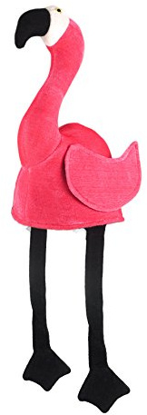 Henbrandt Flamingo-Hut für Erwachsene, Rose, Unisex, Kostümhut