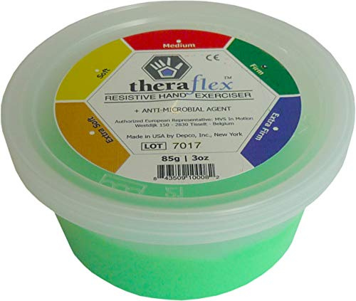 Theraflex Therapieknete 85 g | firm | grün